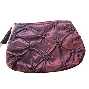 Burgundy, Beautiful Makeup Bag
